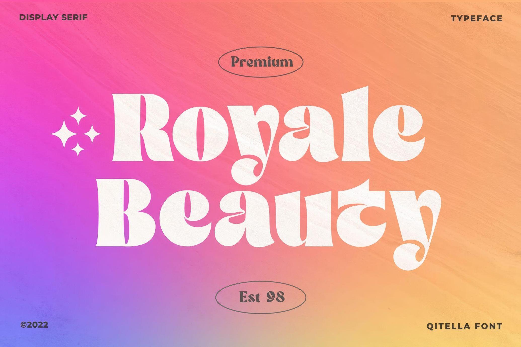 Qitella Modern Stylist Font