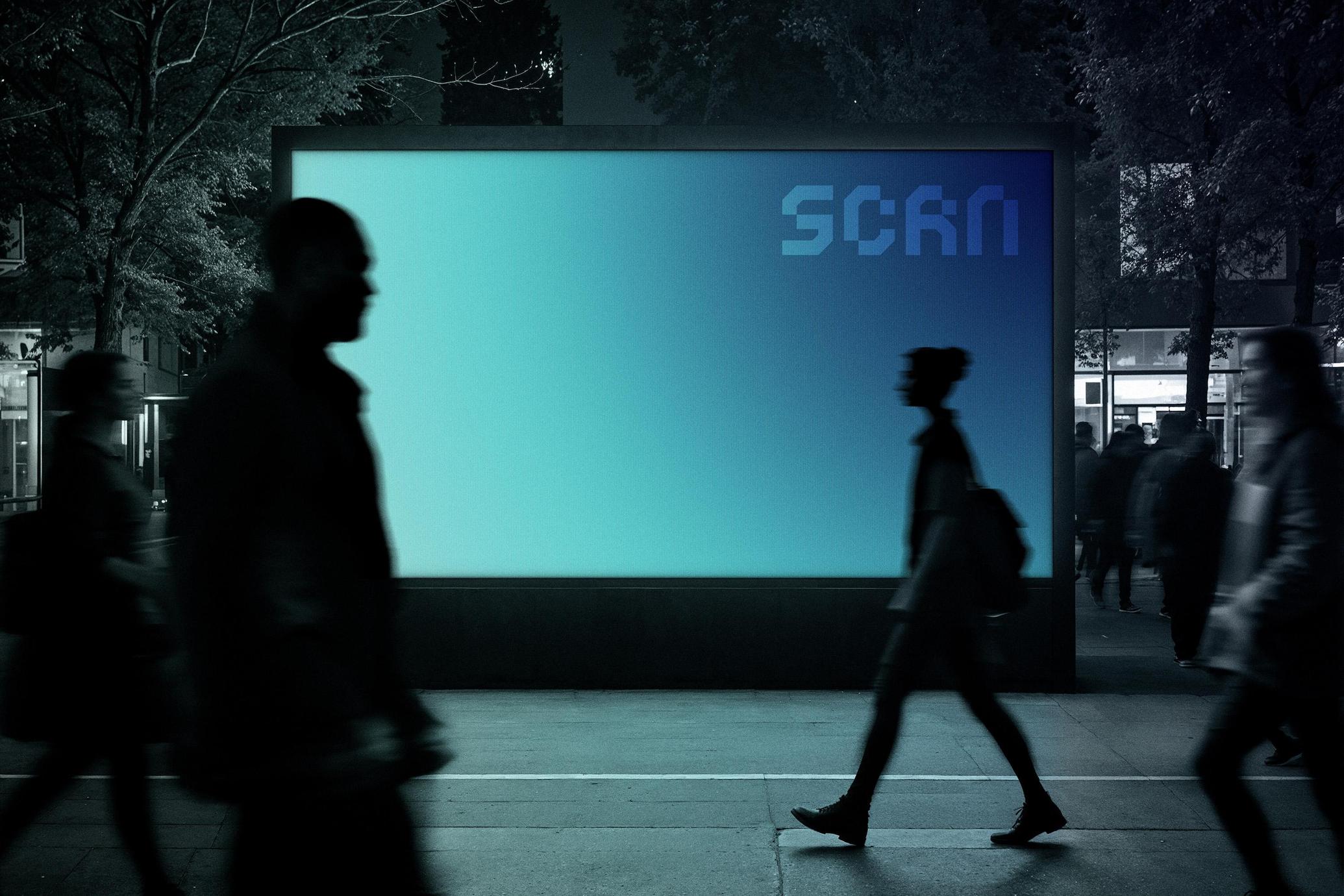 Outdoor LED Screen Mockup