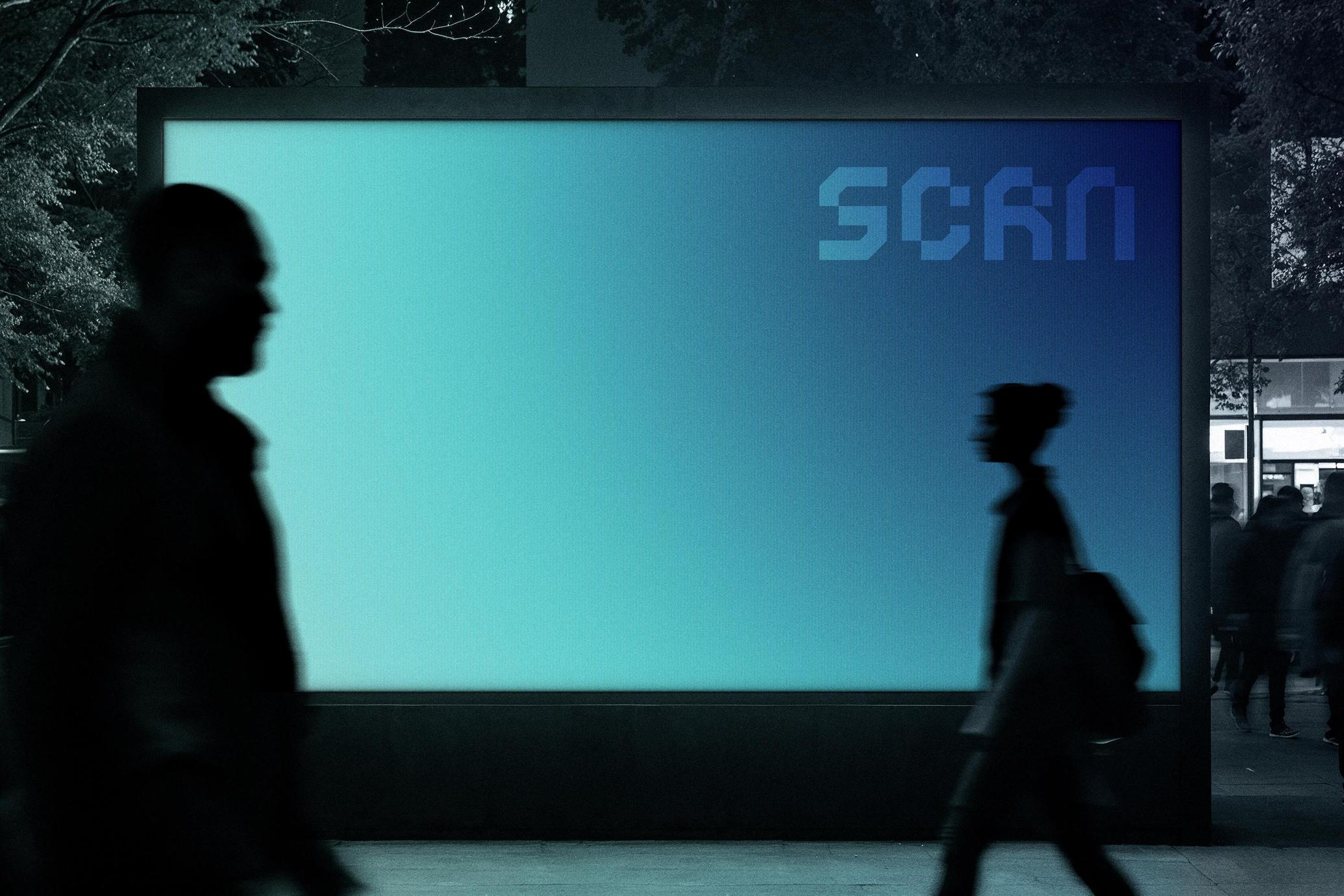 Outdoor LED Screen Mockup
