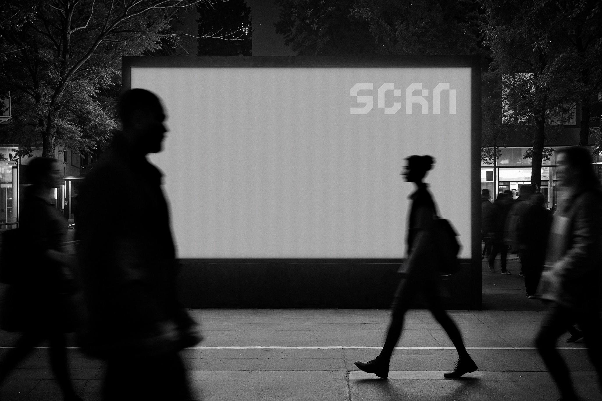 Outdoor LED Screen Mockup
