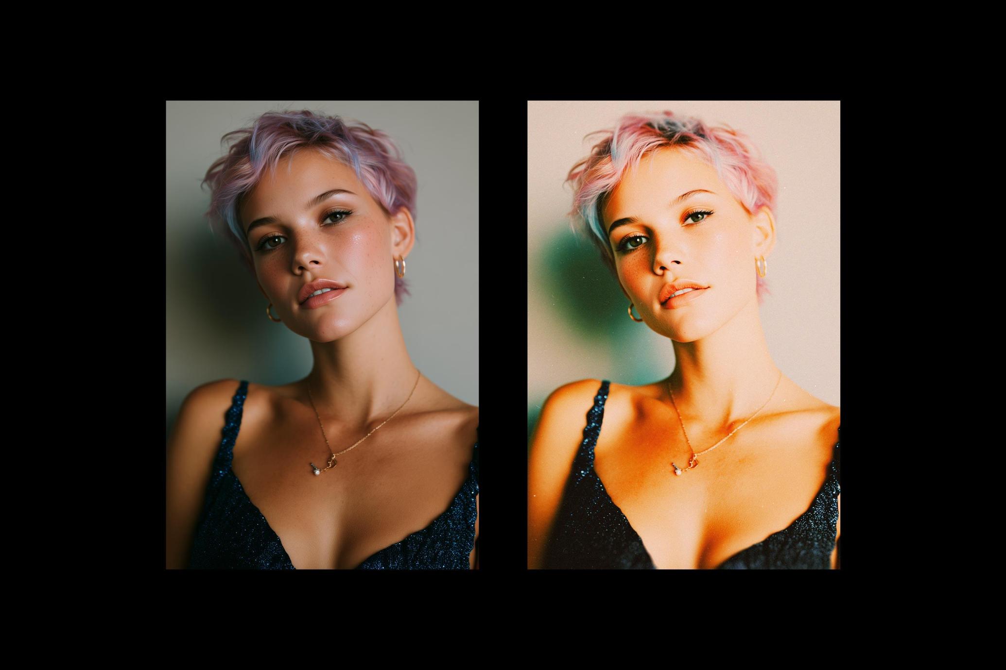 Summer Filmic Photo Effect
