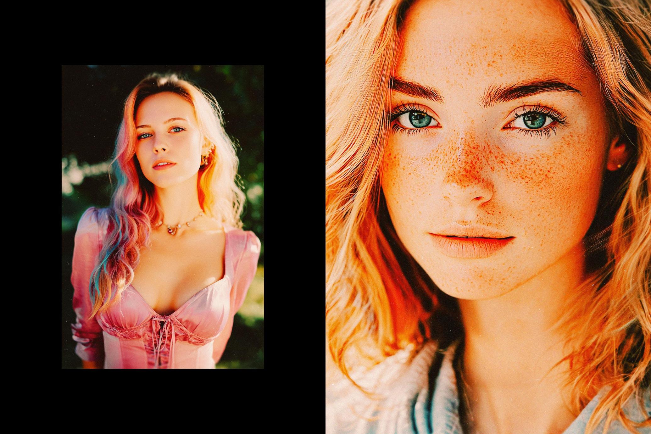 Summer Filmic Photo Effect