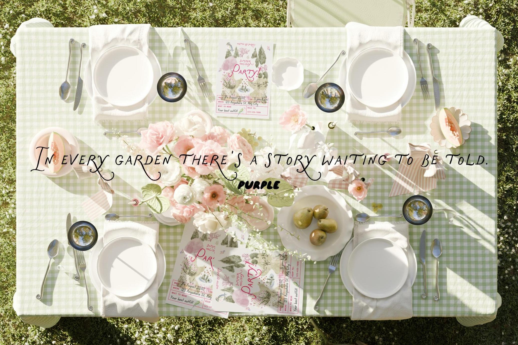 Eden Garden: Watercolor Clipart