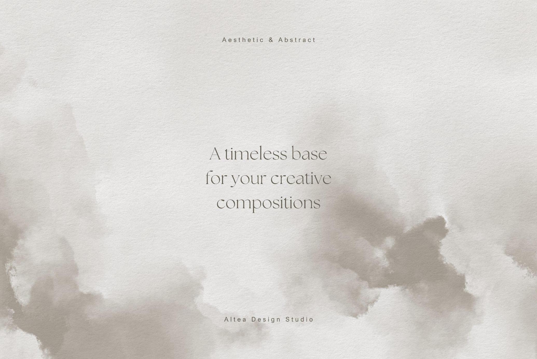 Greige Watercolor Backgrounds