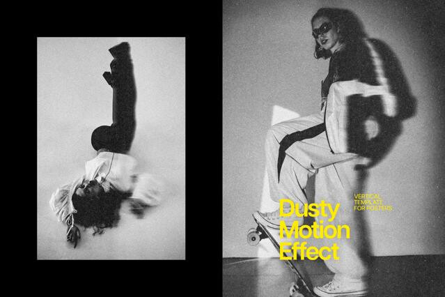 Dusty Motion Poster Effect