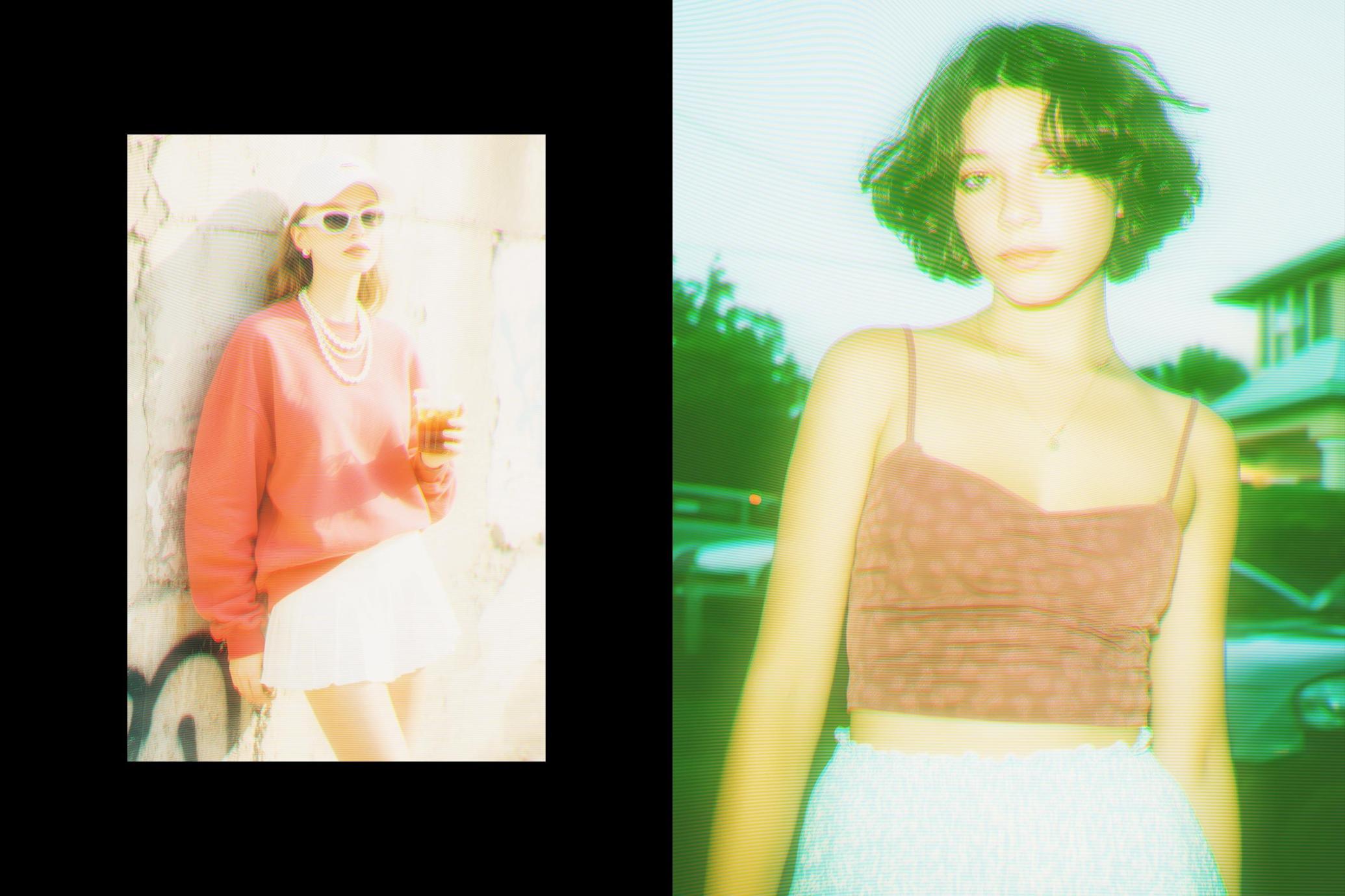 VHS Photo Effect