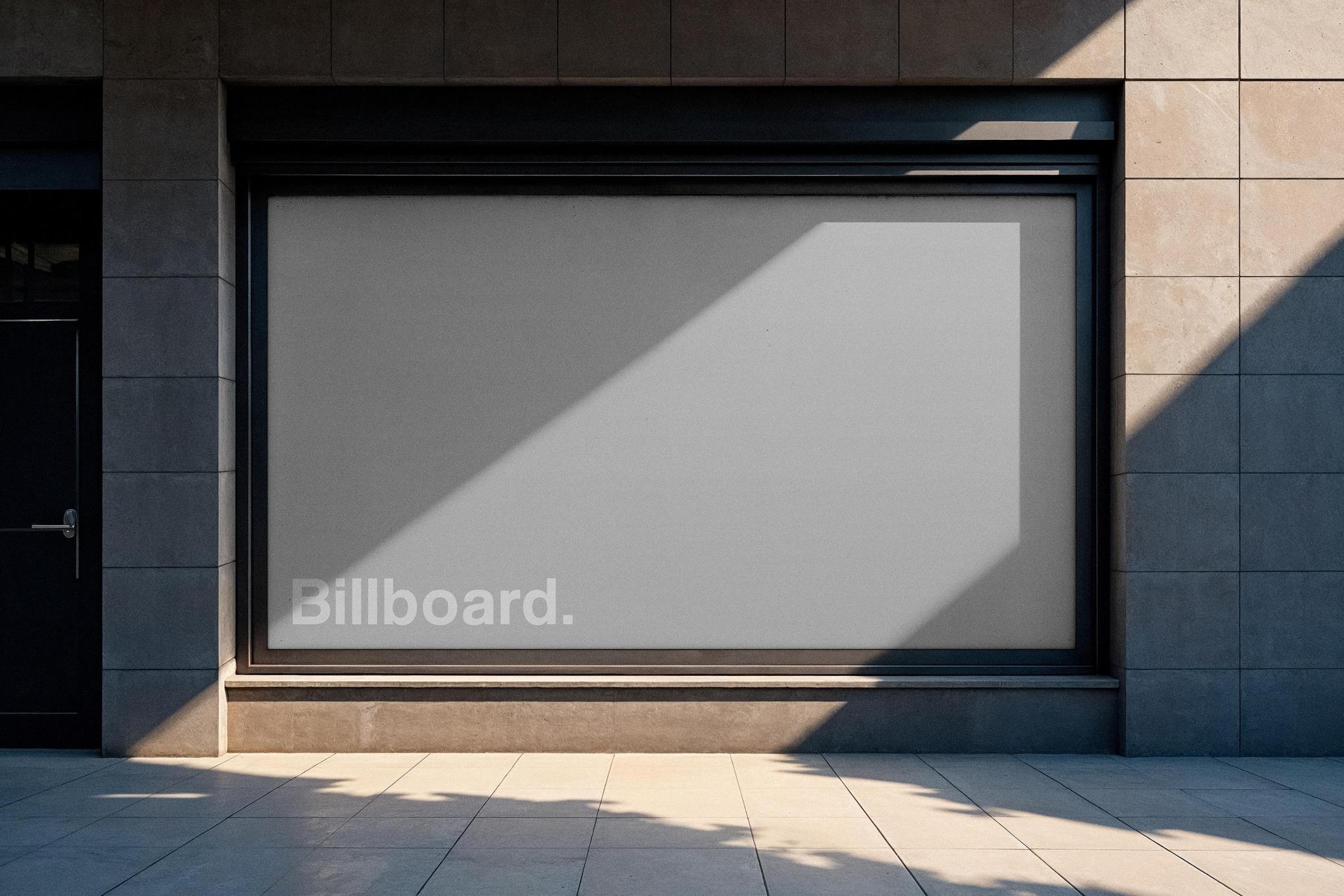 Storefront BIllboard Mockup