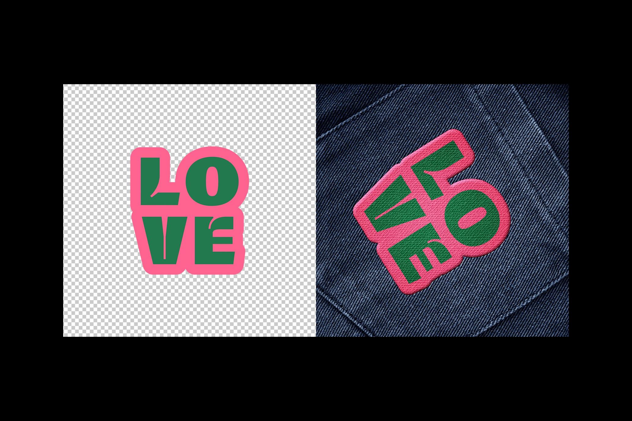 Embroidery Logo Mockup