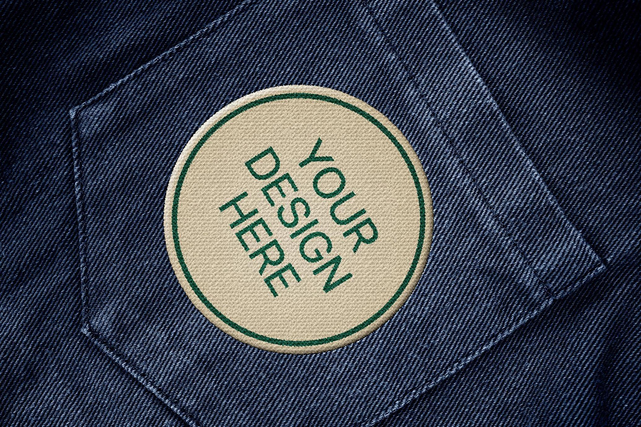 Embroidery Logo Mockup