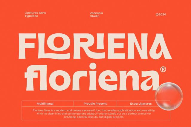 Floriena Ligatures Sans