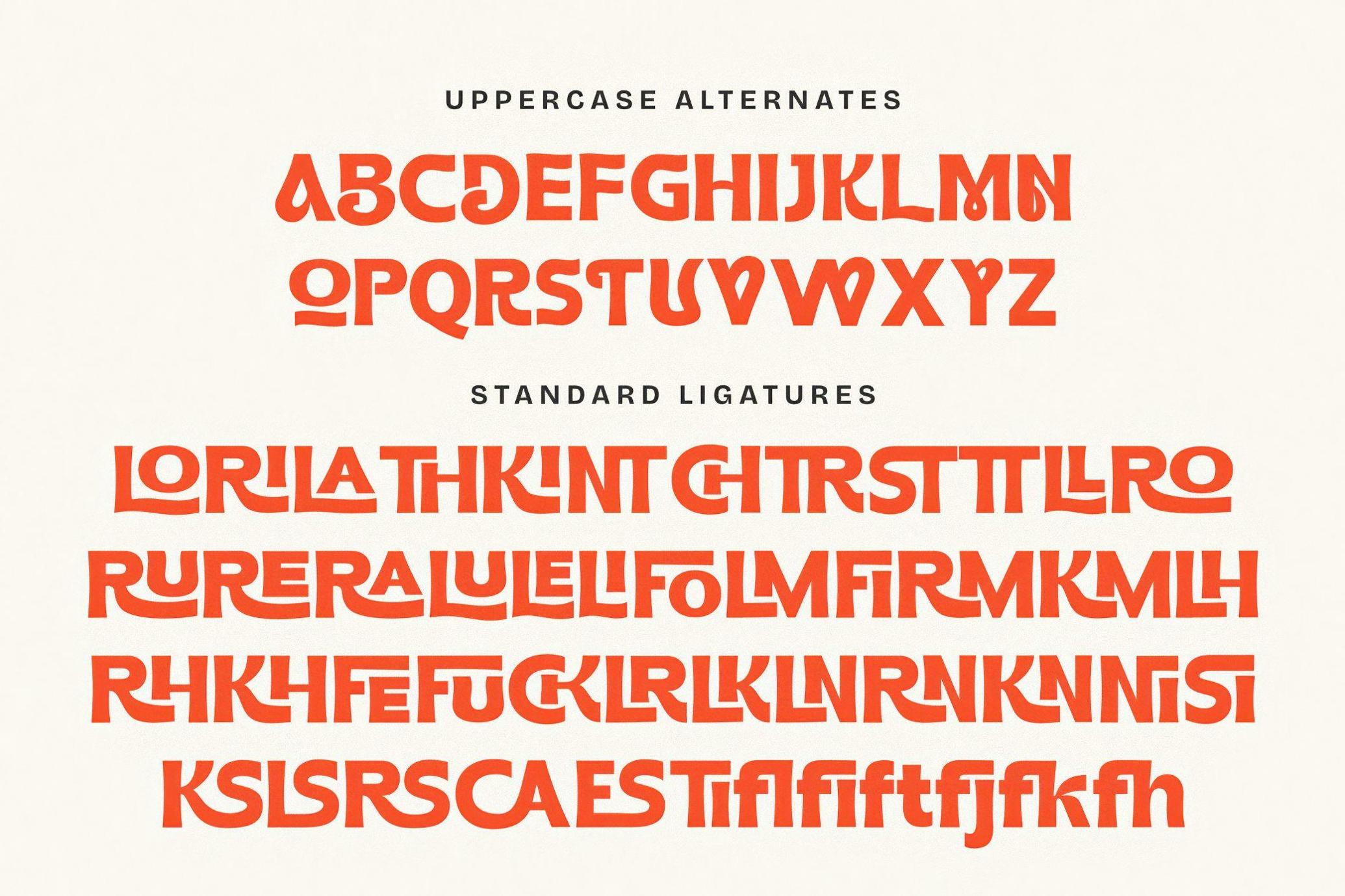 Floriena Ligatures Sans