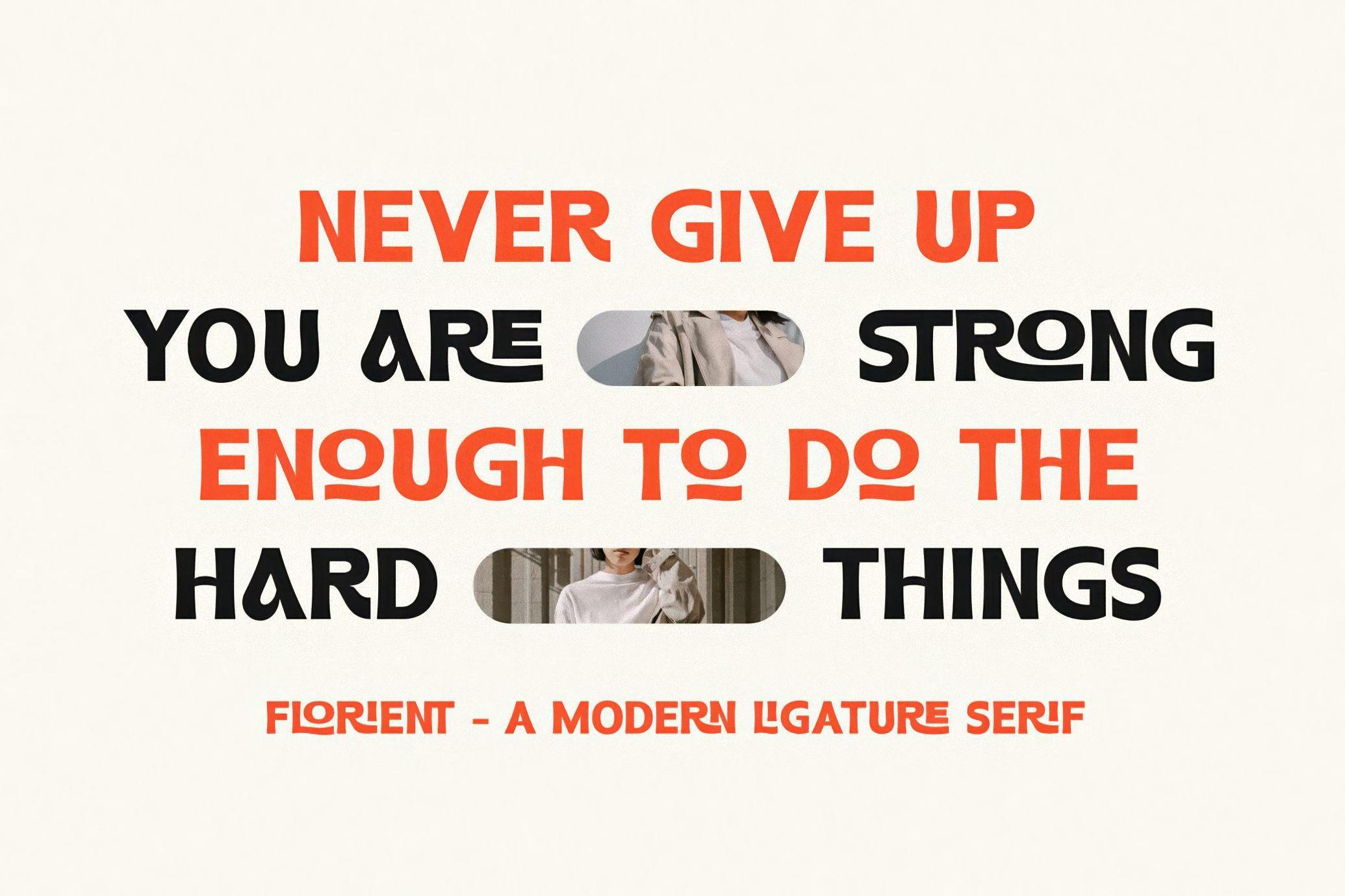 Floriena Ligatures Sans
