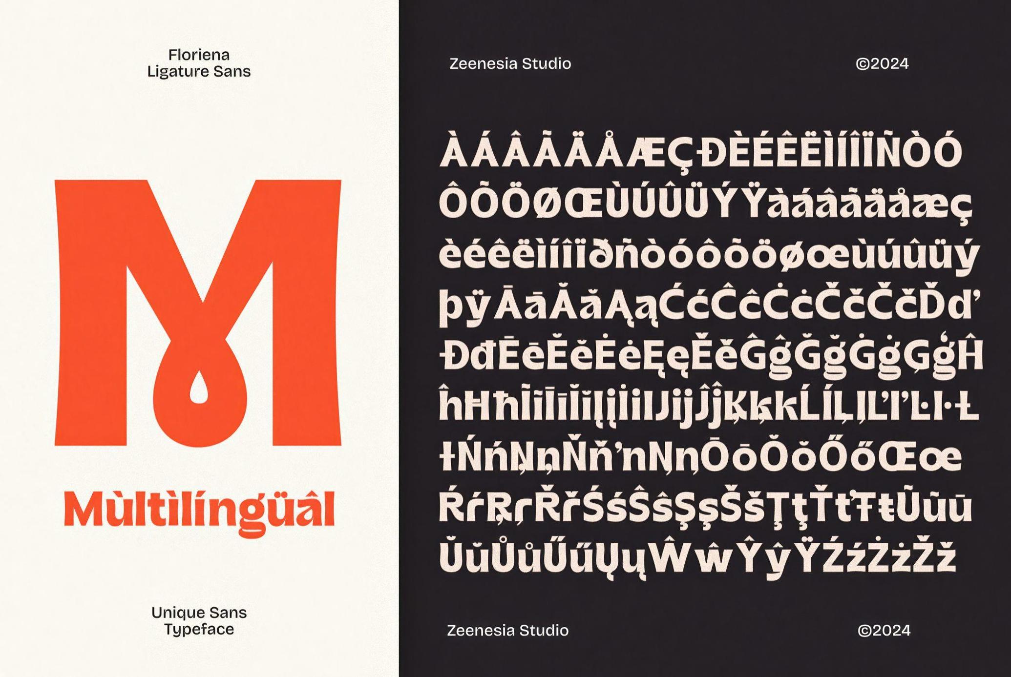 Floriena Ligatures Sans