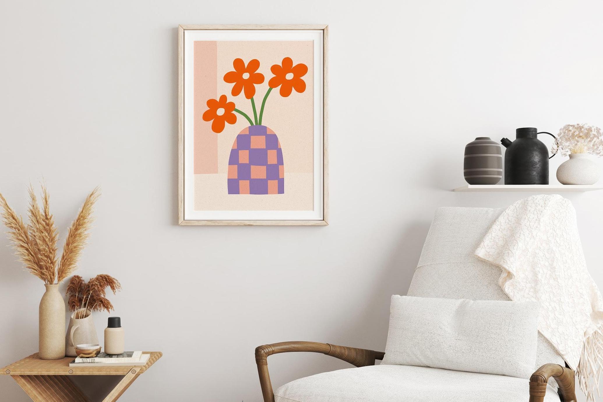 Cutout Flowers | Vector Poster Creator