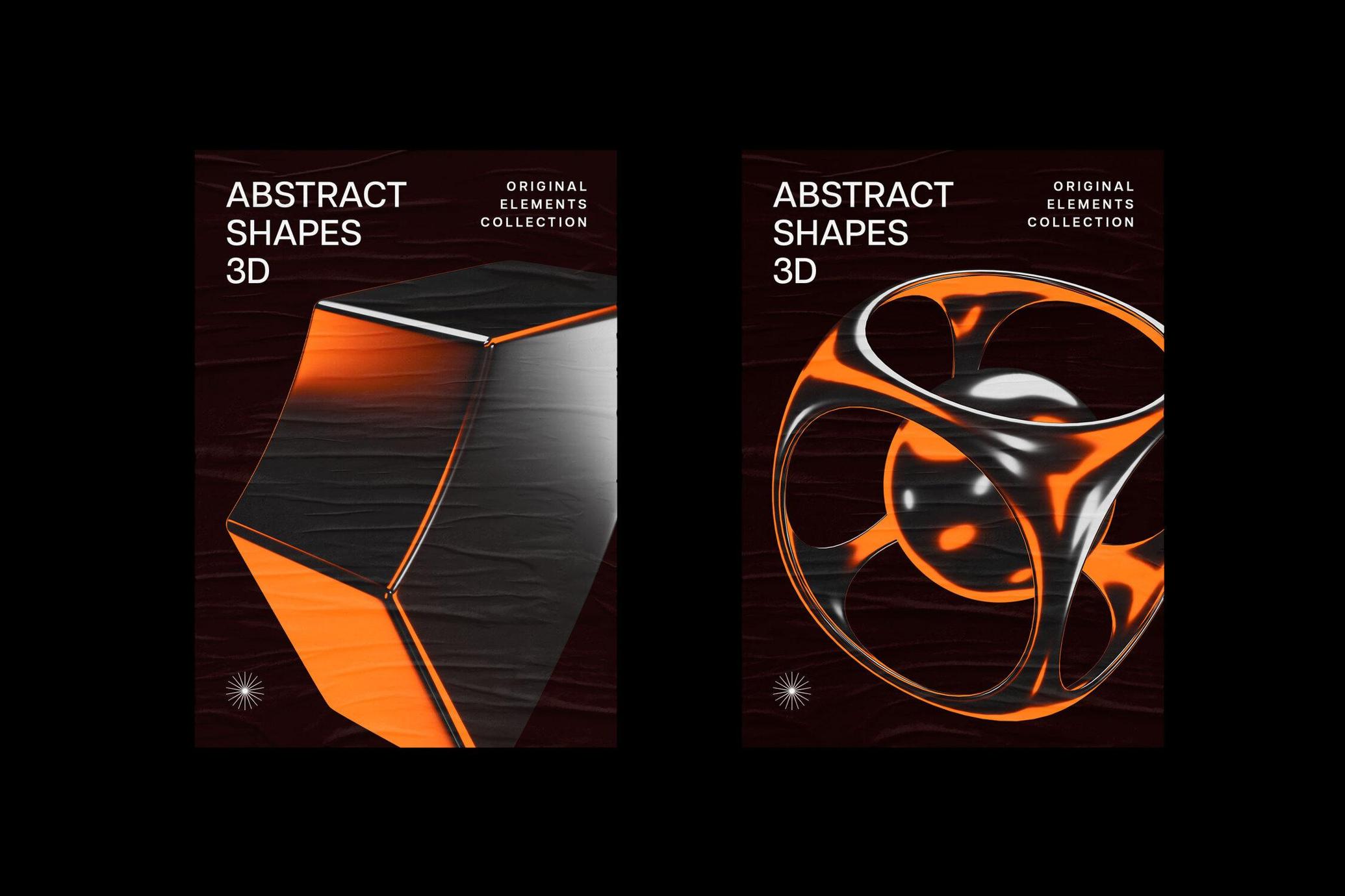 Color Chrome 3D Objects