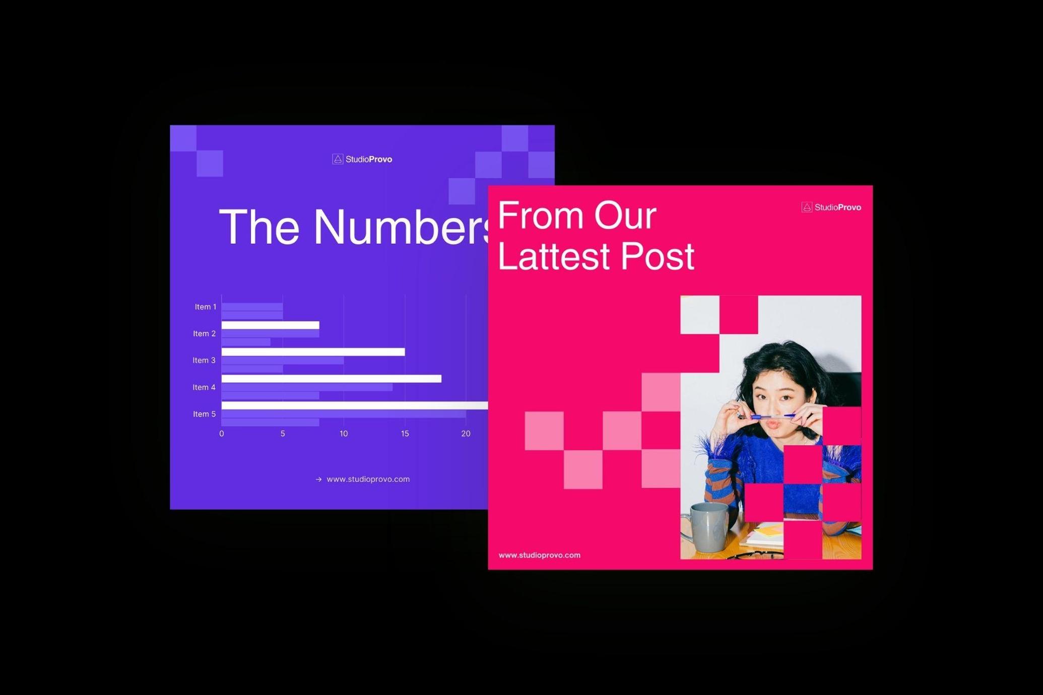 Creative Agency Social Media Canva Templates