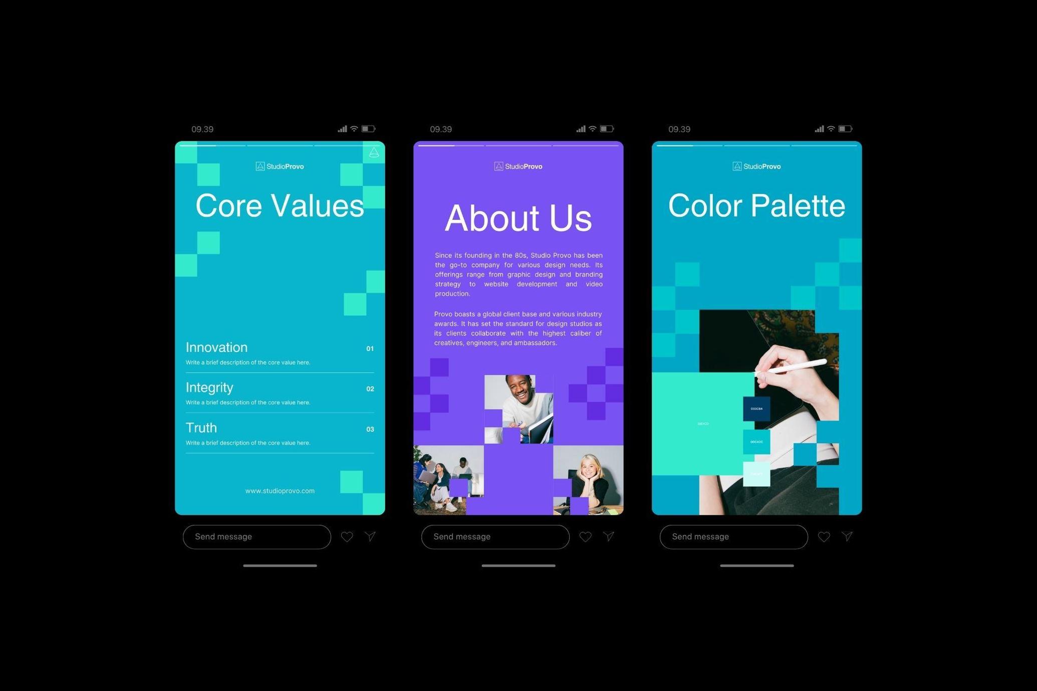 Creative Agency Social Media Canva Templates