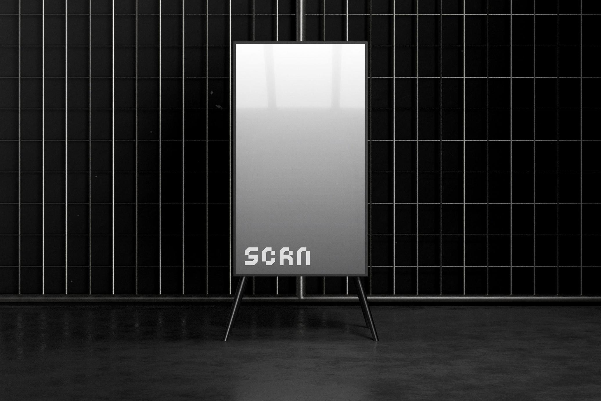 9:16 Glowing Screen Mockup
