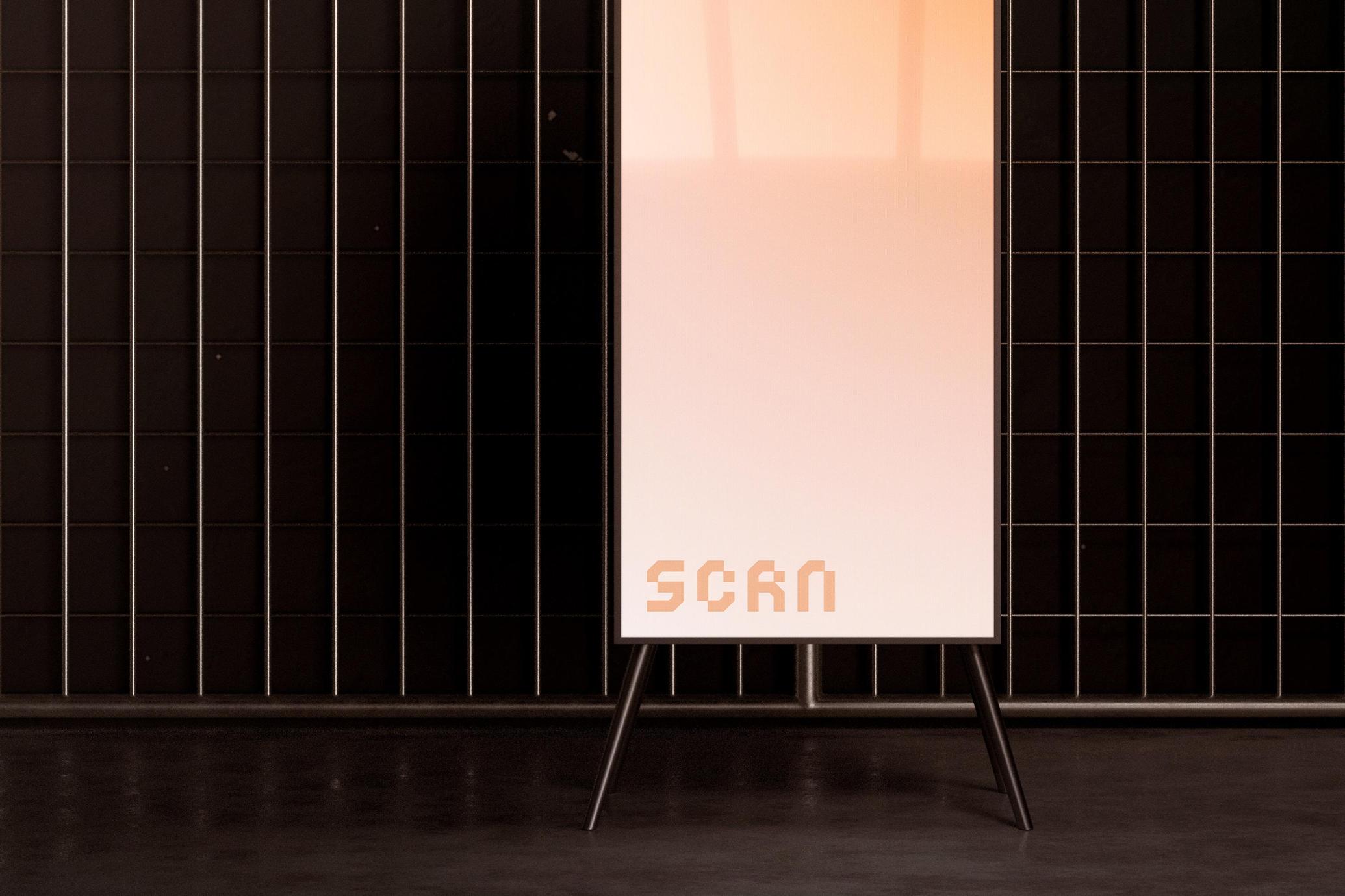 9:16 Glowing Screen Mockup