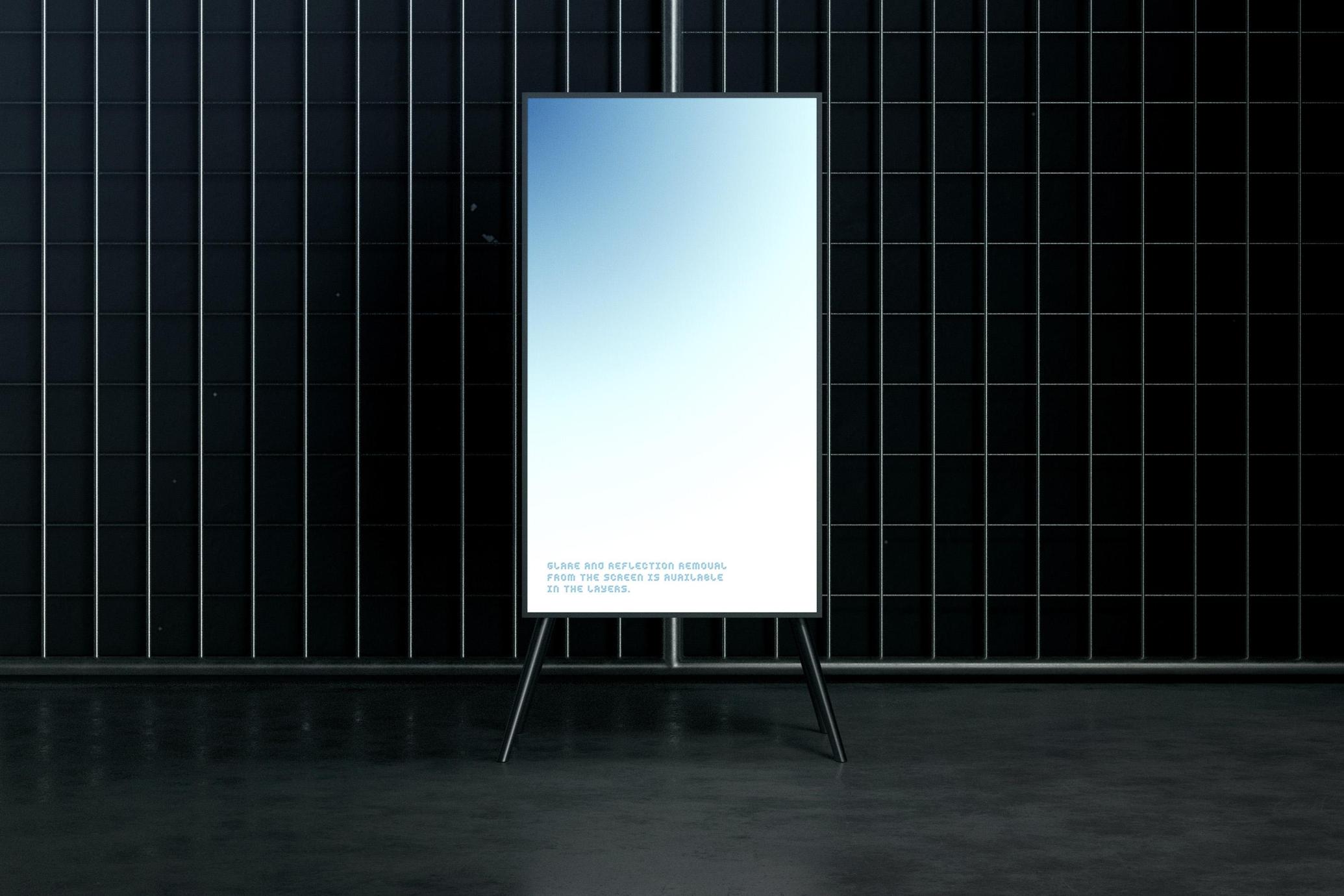 9:16 Glowing Screen Mockup