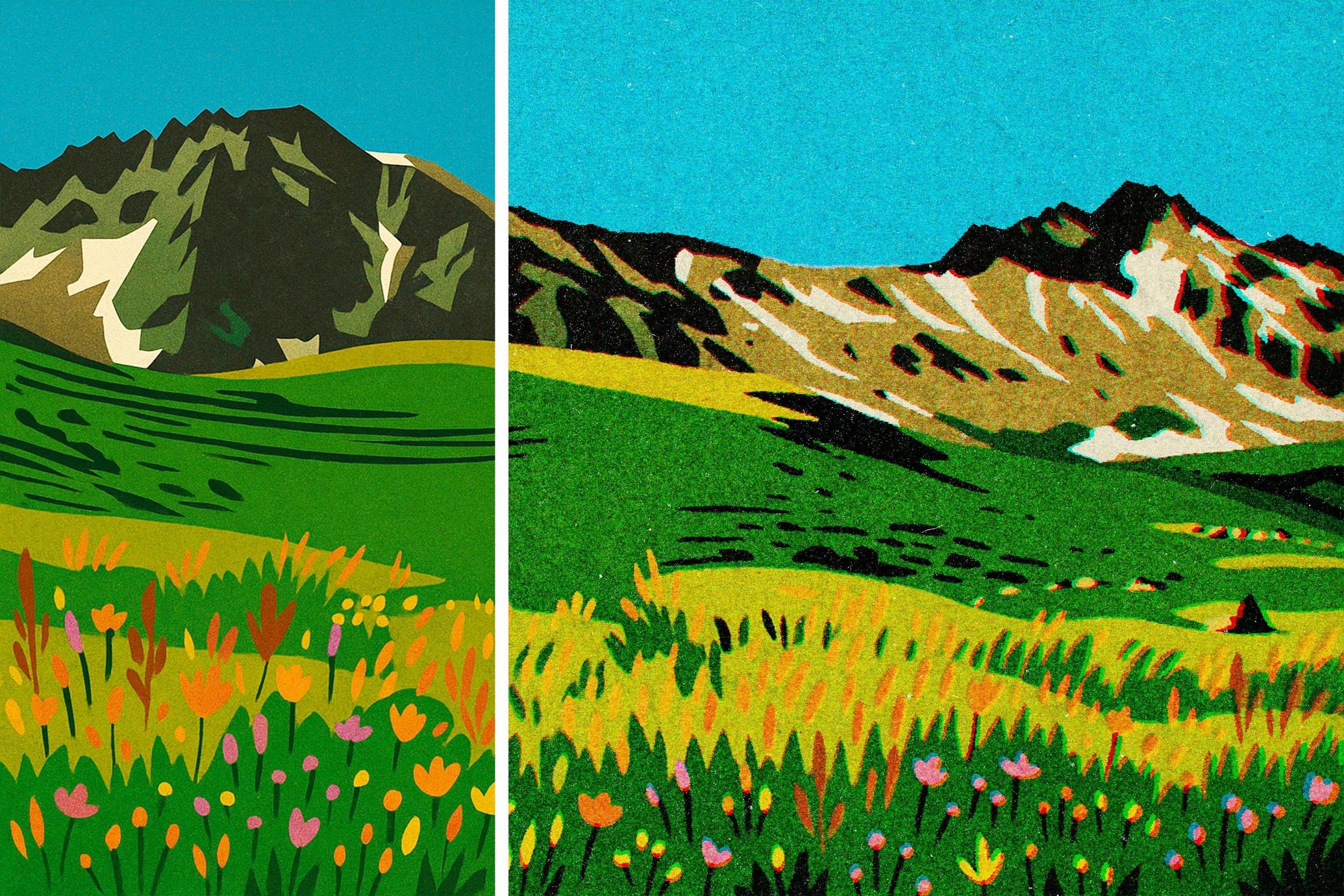 Kraft Printer Design Effect