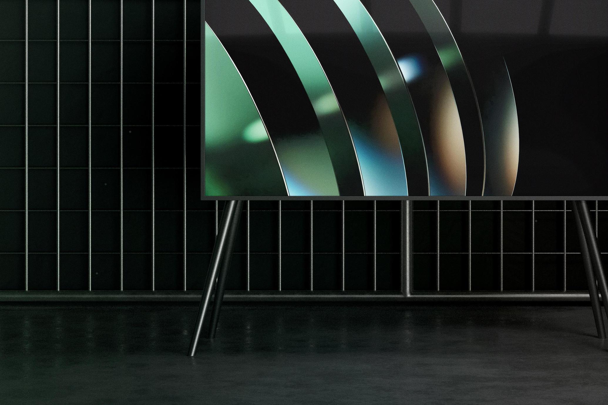16:9 Indoor Screen Mockup