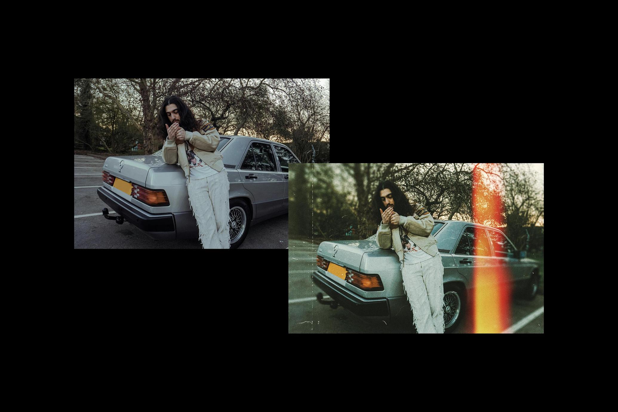 Film Burn Photo Effect