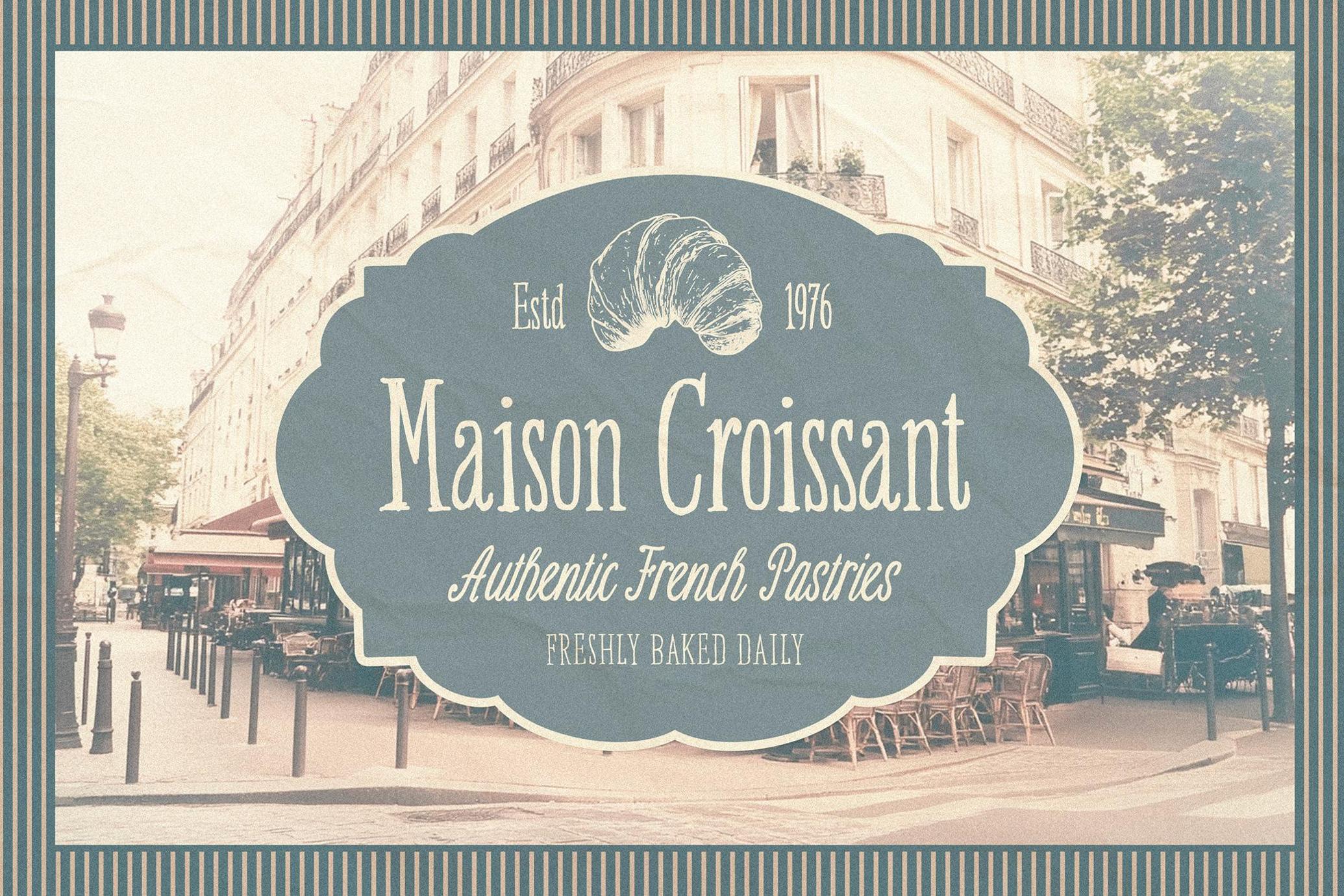 Vintage Brunch: Retro Font Duo