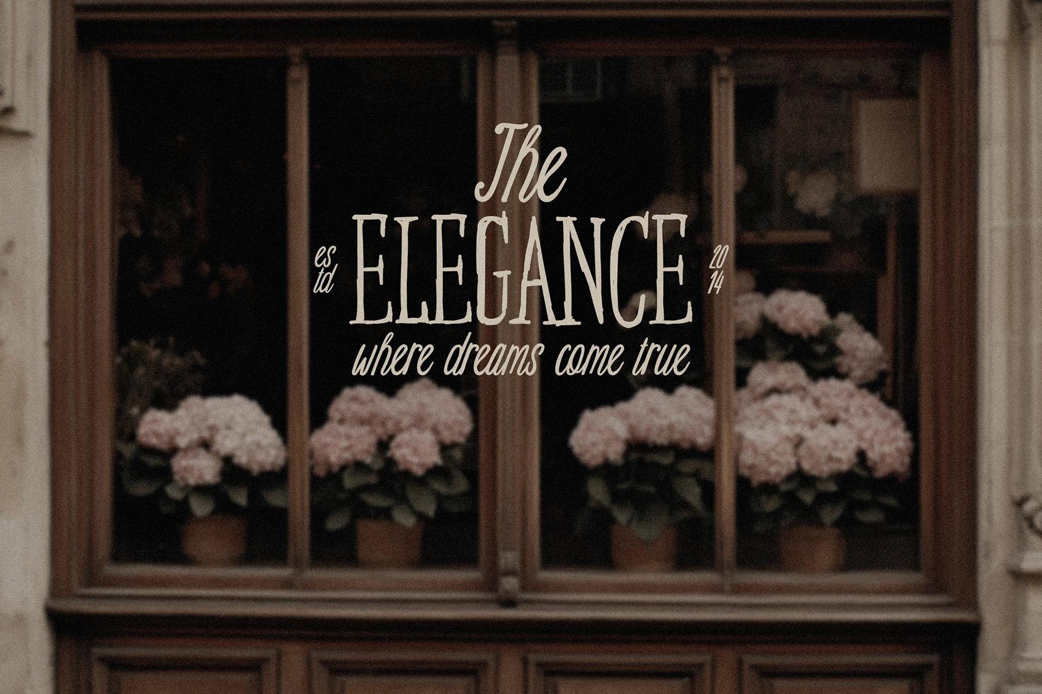 Vintage Brunch: Retro Font Duo