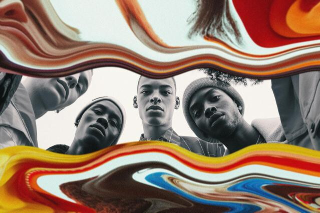 Smeared Photo Effect