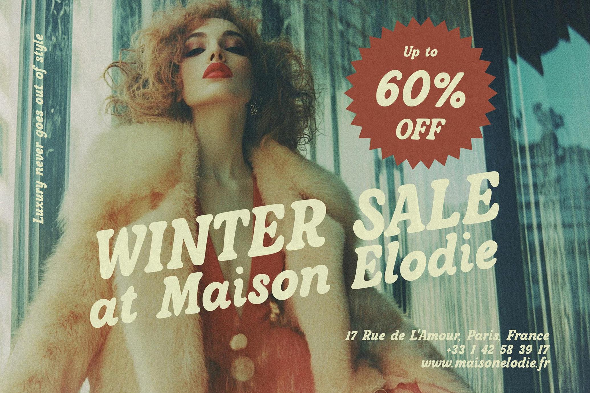 The Sunday Magazine — Retro Font
