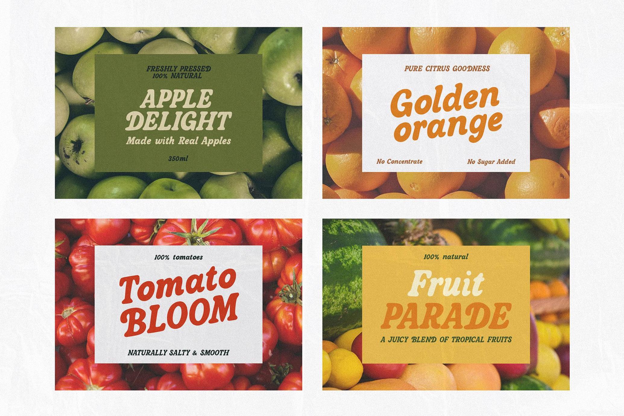 The Sunday Magazine — Retro Font