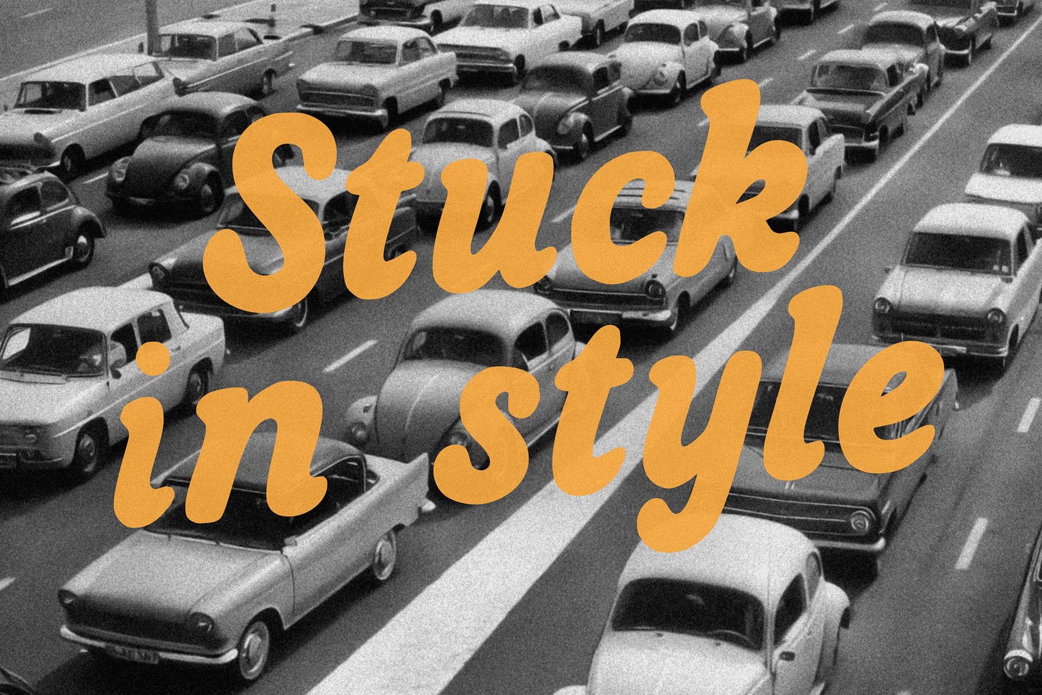 The Sunday Magazine — Retro Font