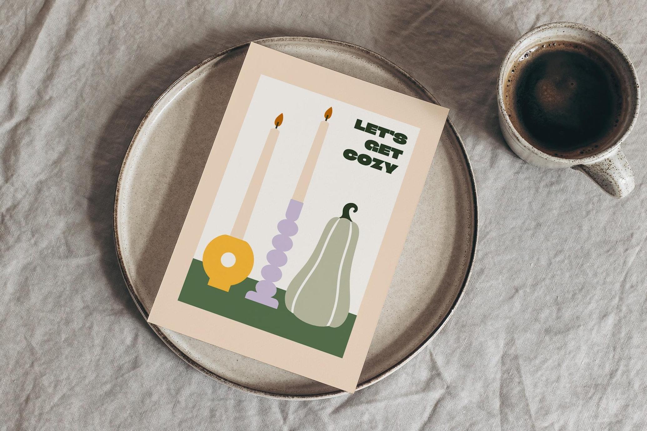 Fall Gallery Vector Poster Creator