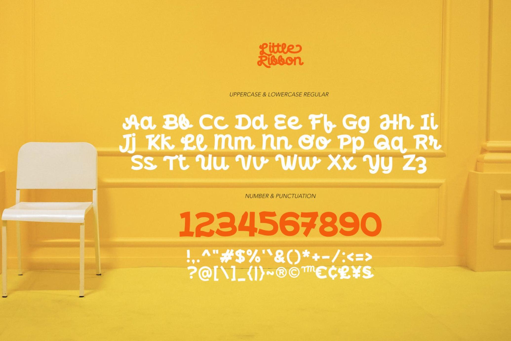 Little Ribbon - Cutie Font