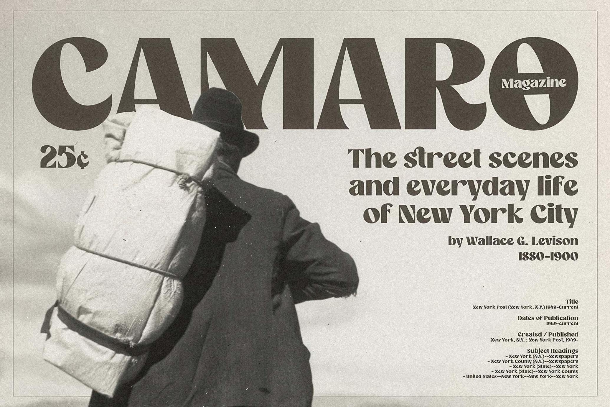 Camera Obscura - Classy Font