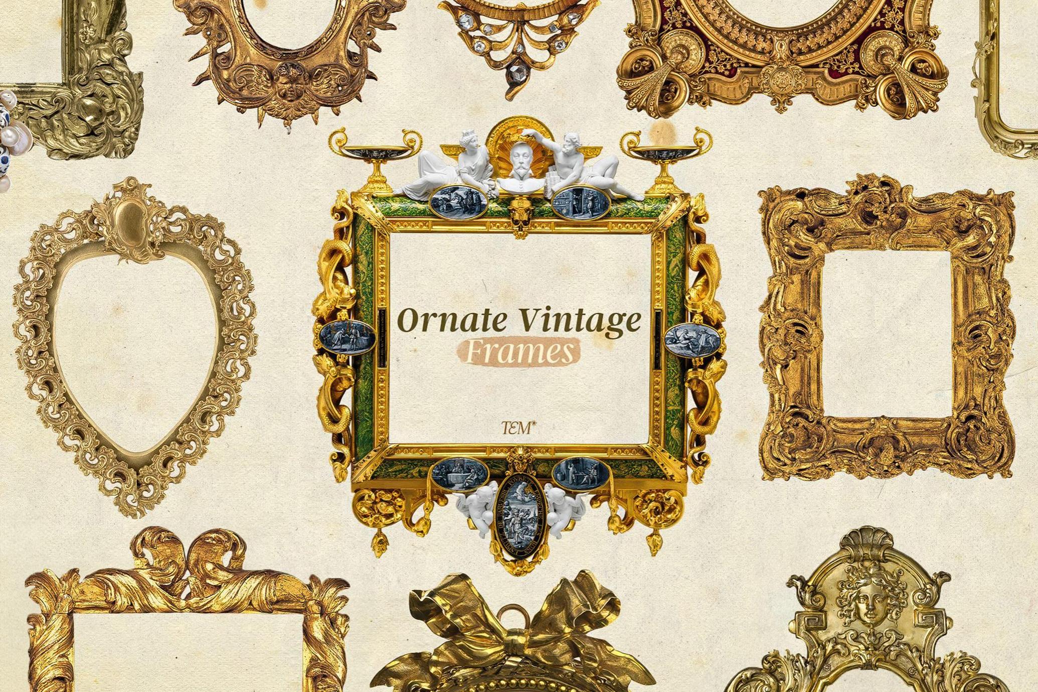Baroque Vintage Frames
