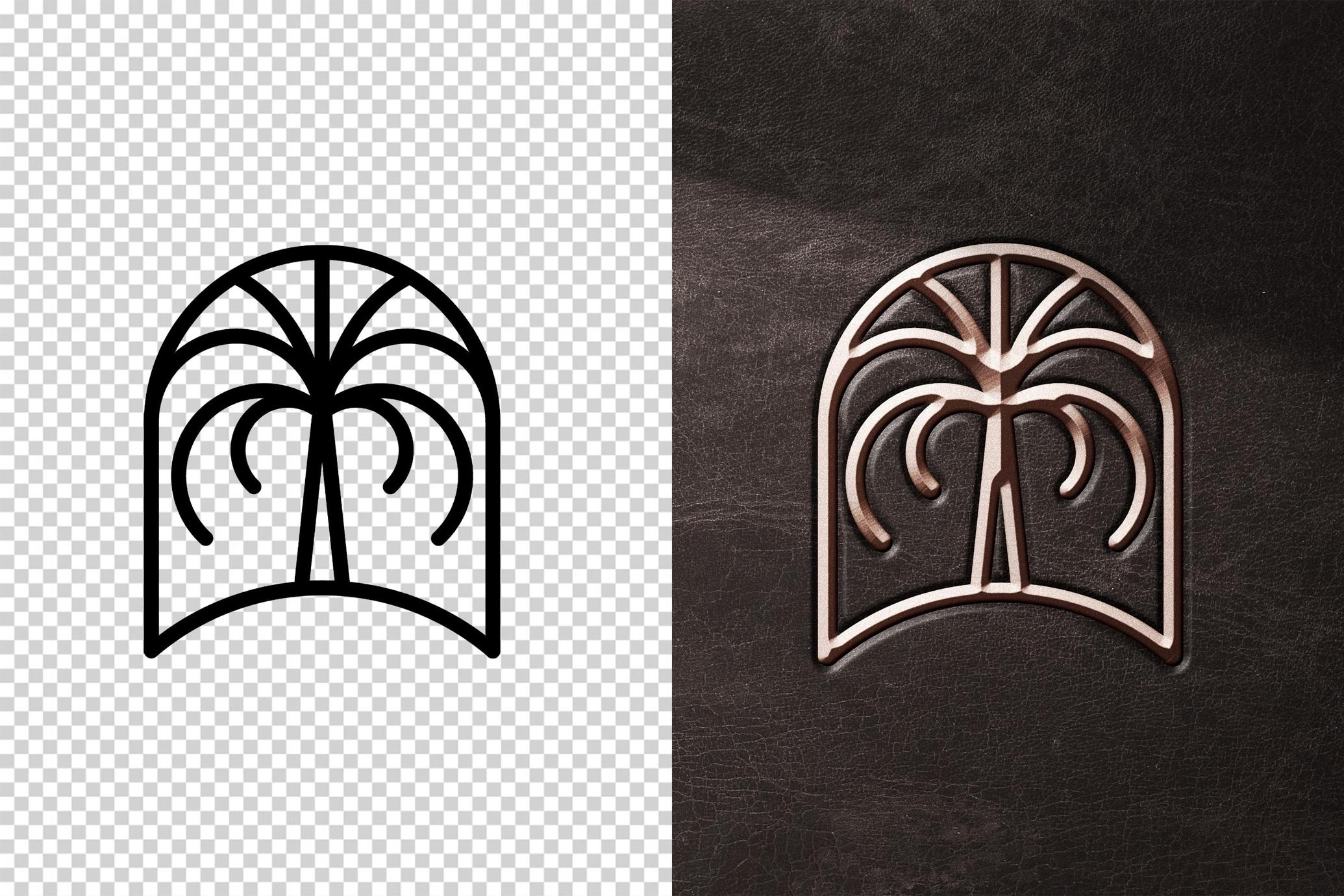 Metal Engraving Mockup