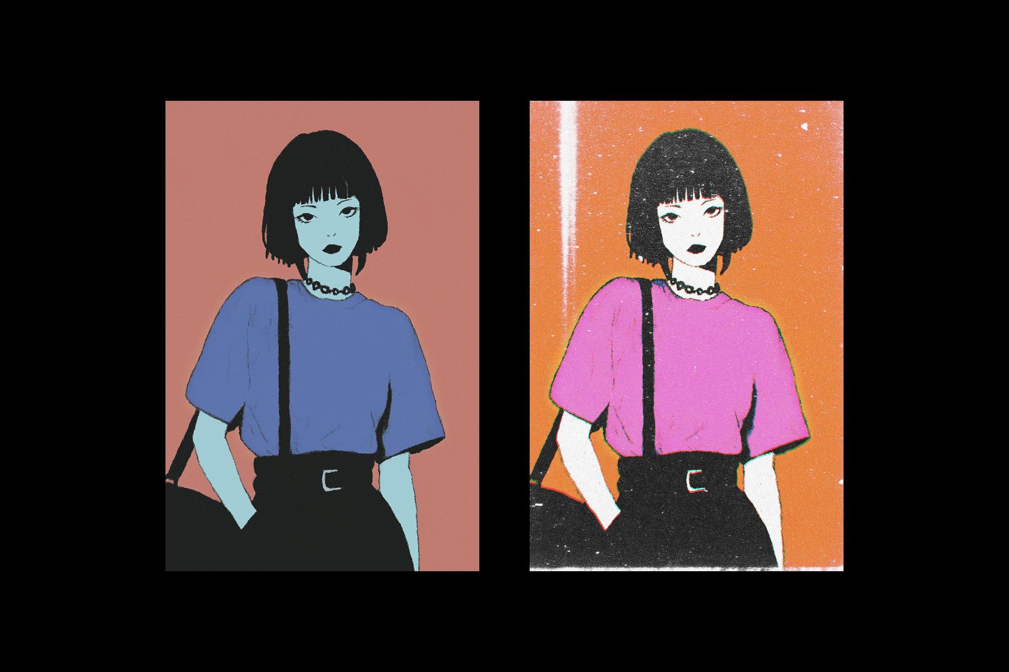 Grunge Print Effect