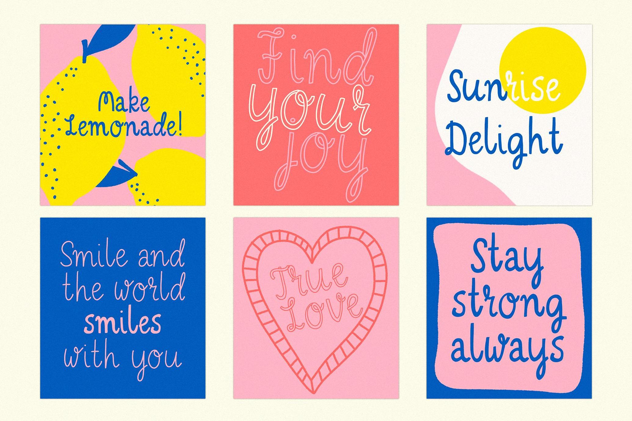 Lemon Frost | Playful Font Trio