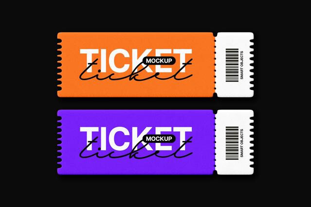 Event Ticket Mockup