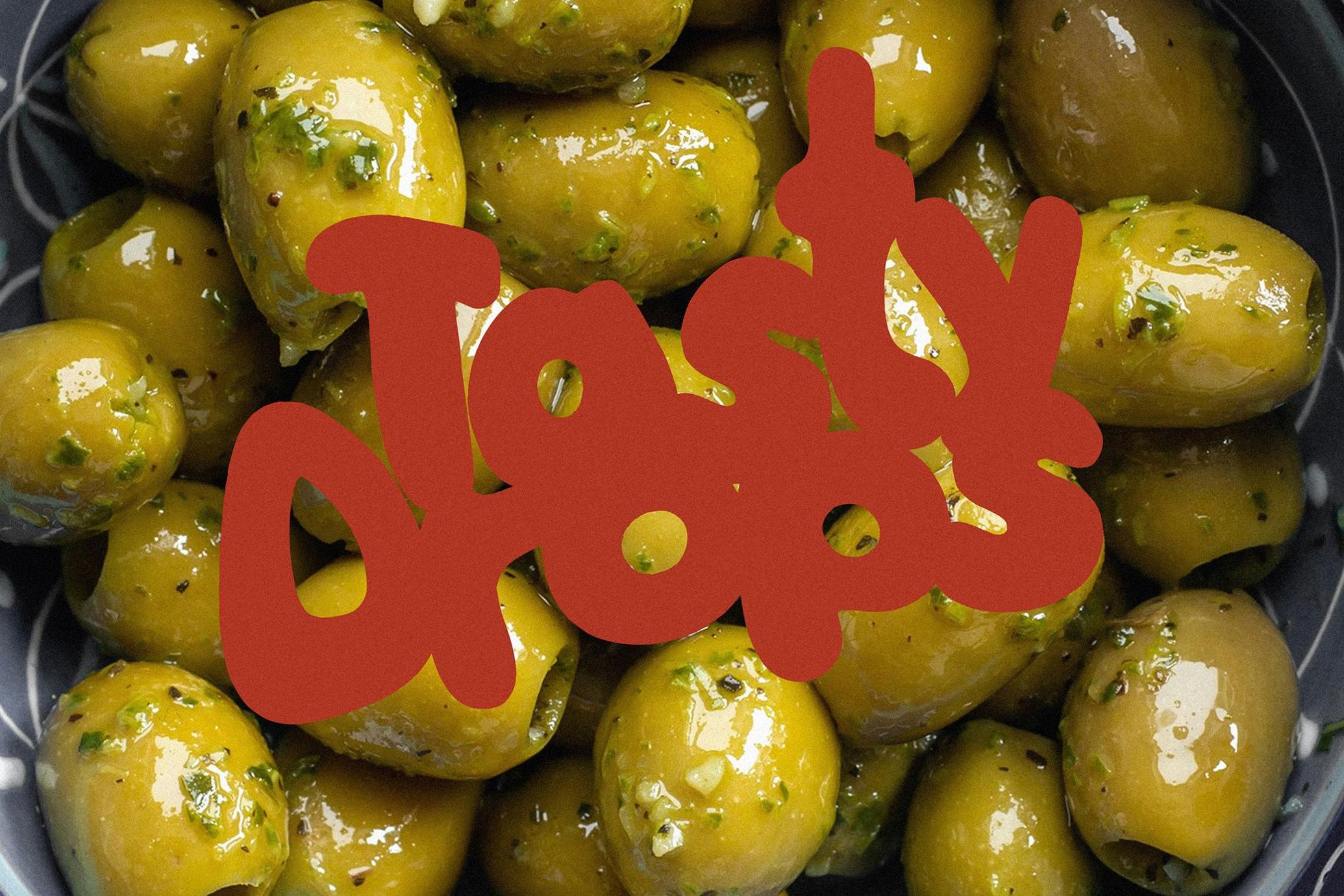 Olivas: Tasty Handmade Font Duo