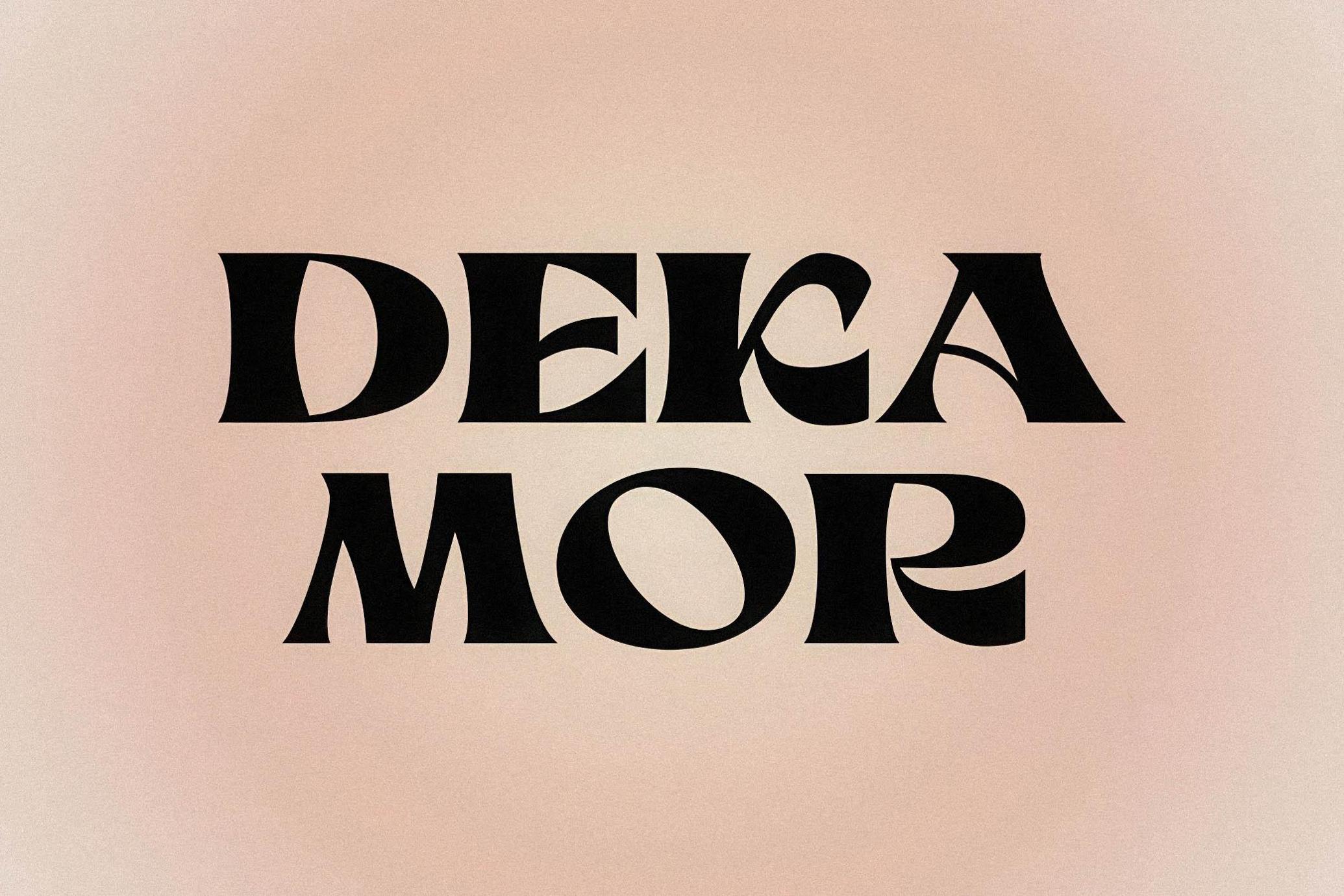 Dekamor - Classy Font