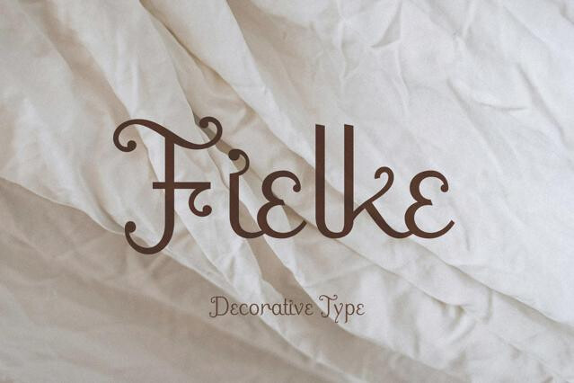 Fielke - Decorative Serif