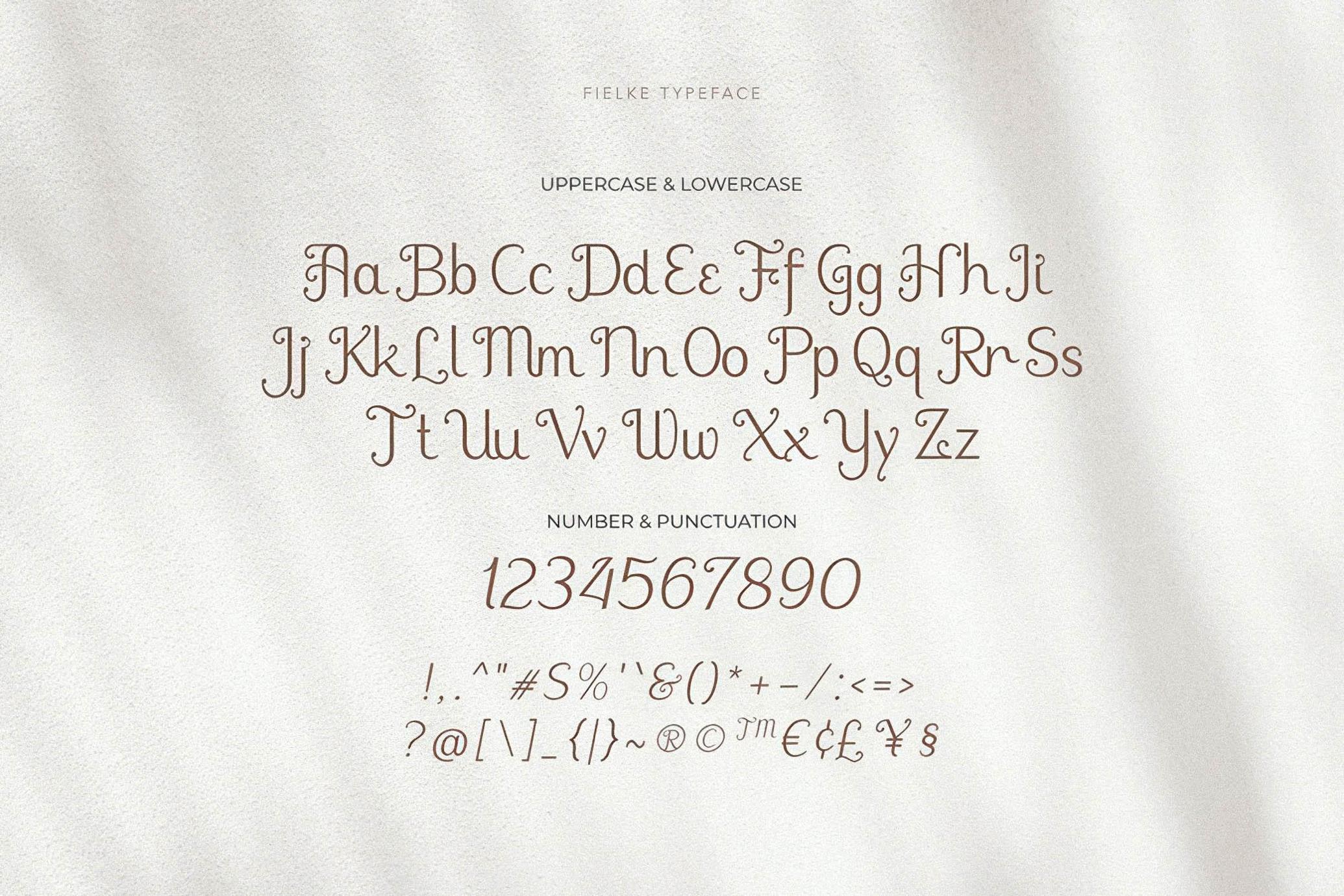 Fielke - Decorative Serif