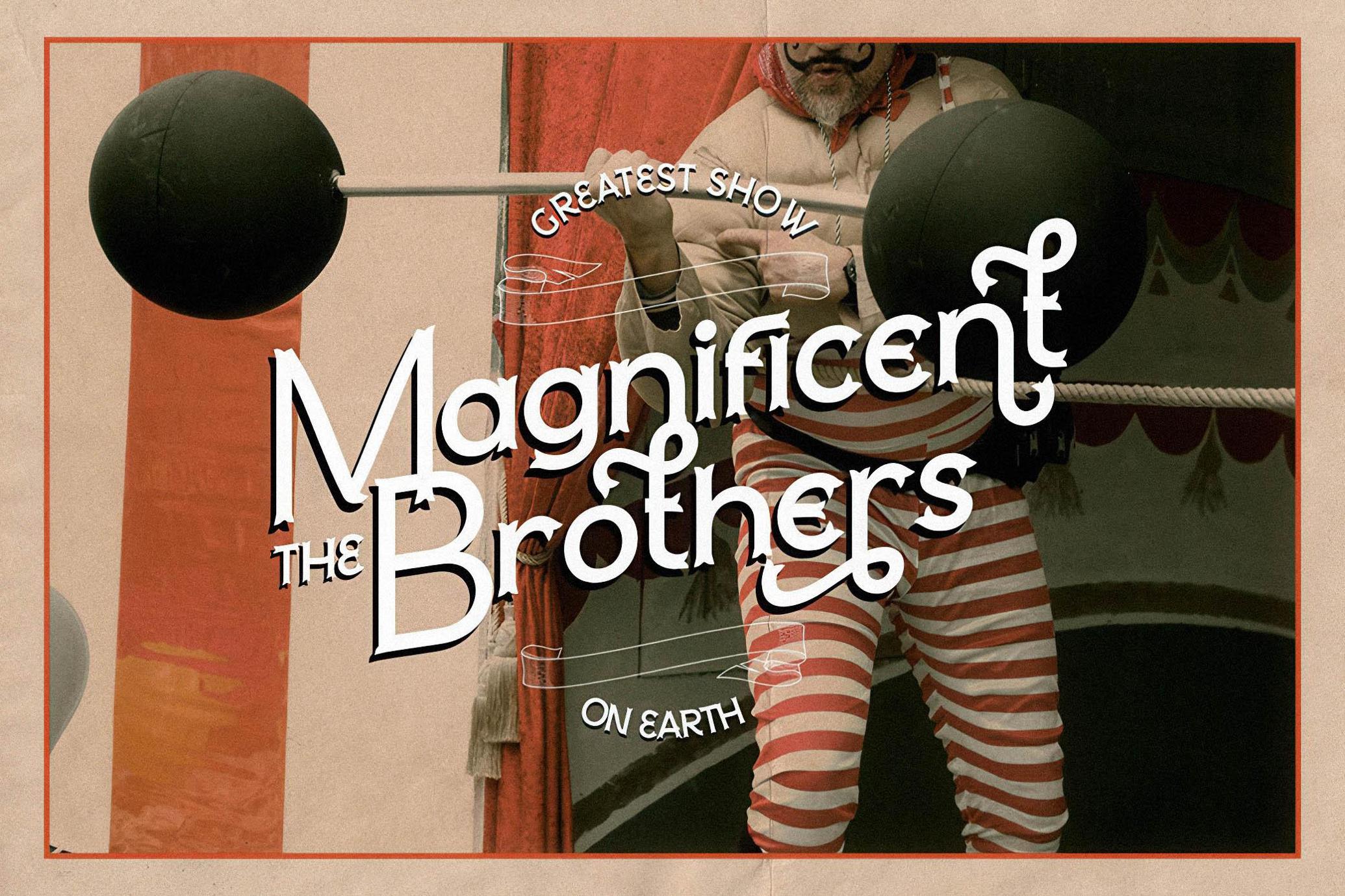 Le Cirque - Circus Font