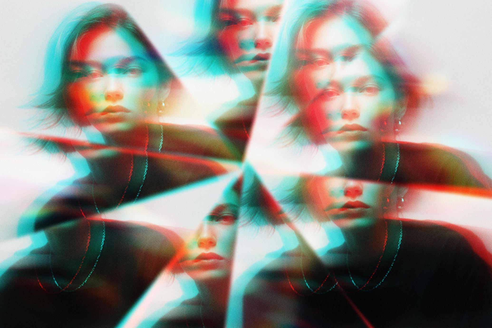 Prism Kaleidoscope Photo Effect