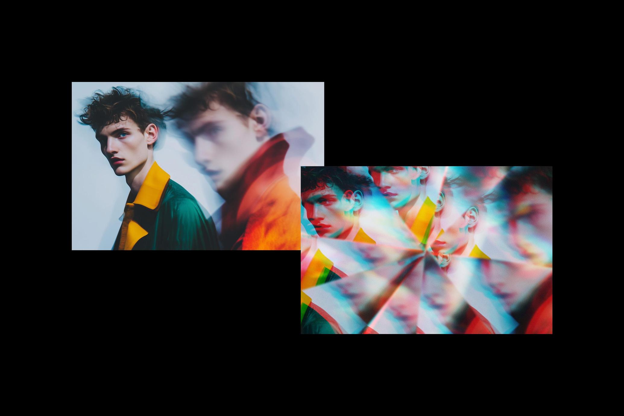 Prism Kaleidoscope Photo Effect