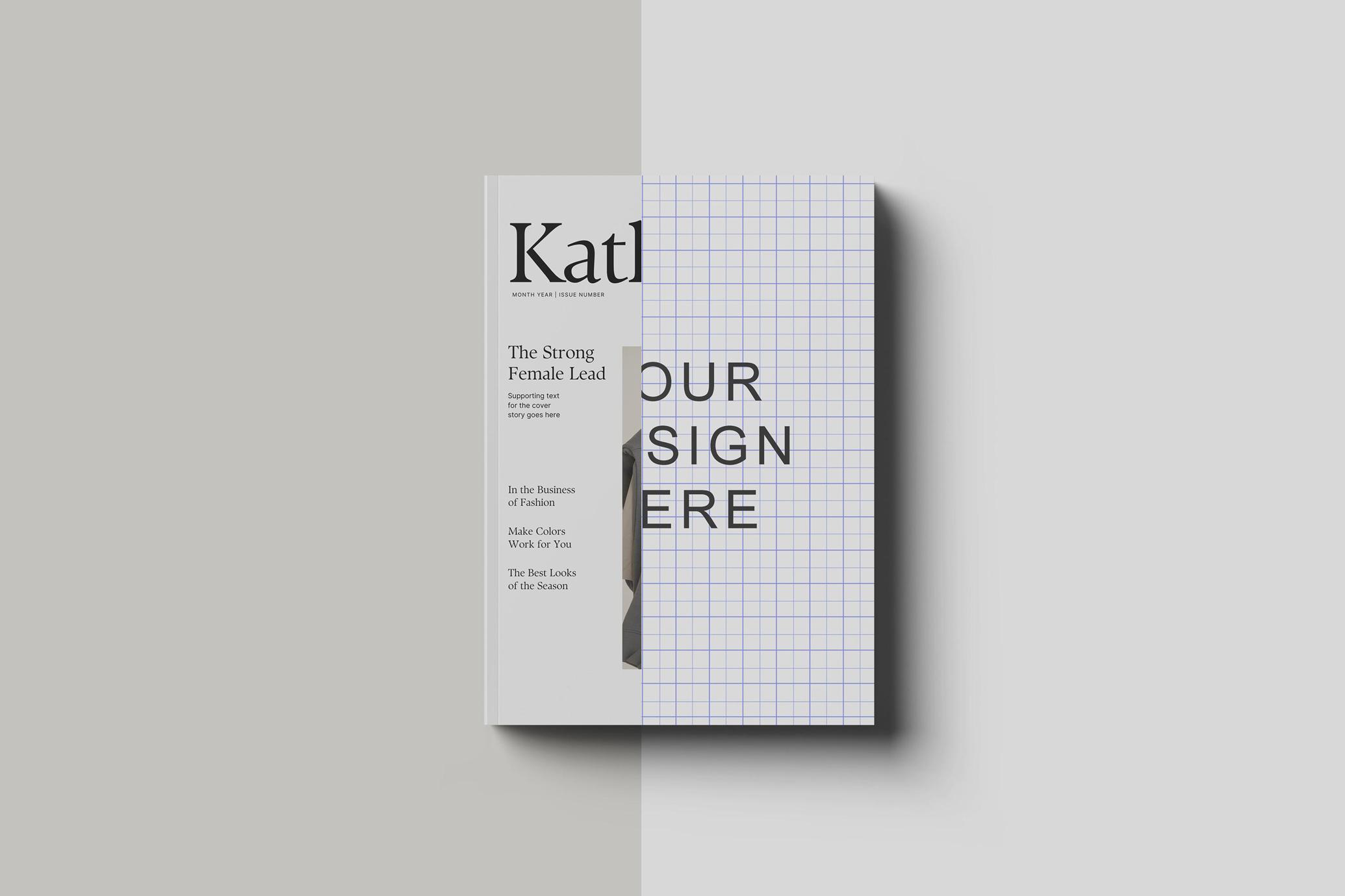 Minimal Book Cover Mockup