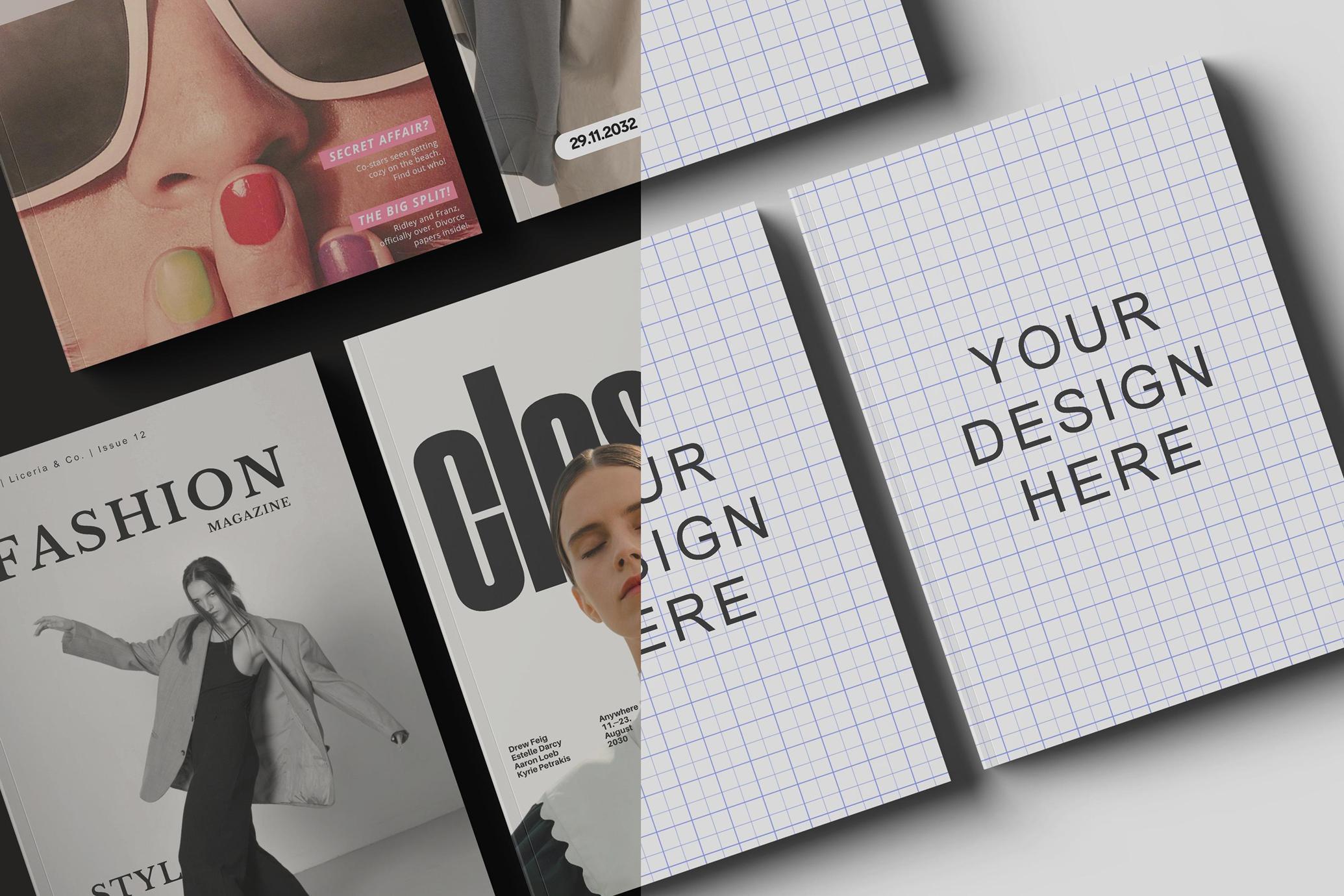Magazines / Catalogs Layout Mockup